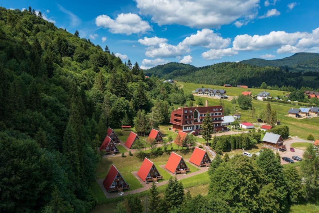 Perelka Bieszczady Domki 齐斯纳 外观 照片